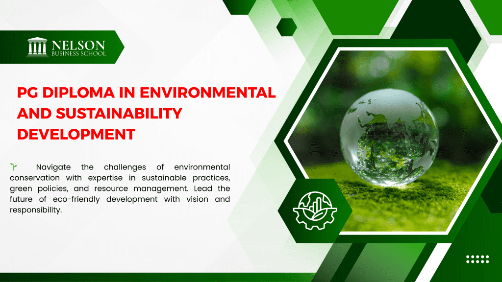 PG Diploma in Environmental and Sustainability Development