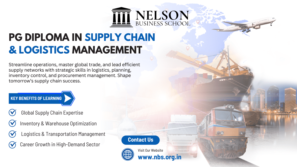 PG diploma in Supply chain & Logistics management