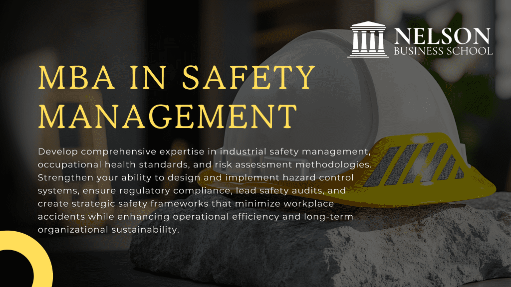 MBA in safety management