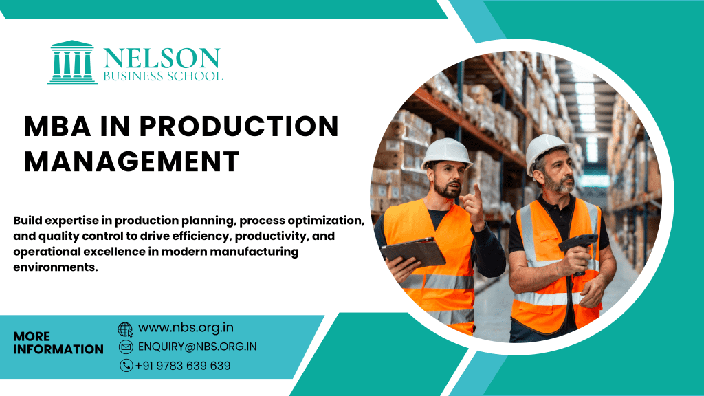 MBA in production Management