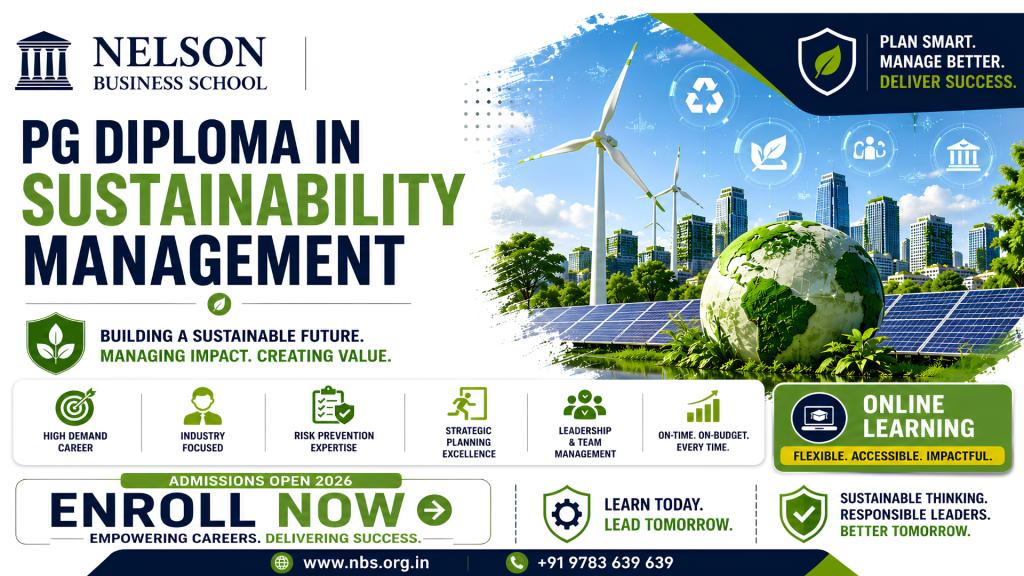 PG Diploma in Sustainability Management