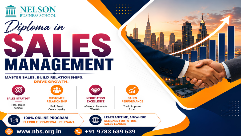 Online Diploma in Sales Management