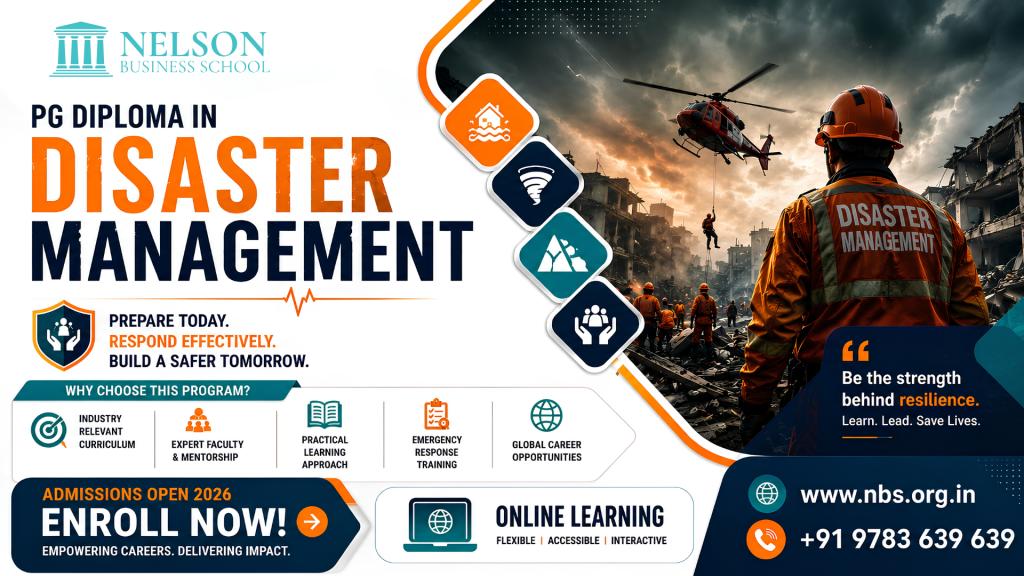 PG Diploma in Disaster Management