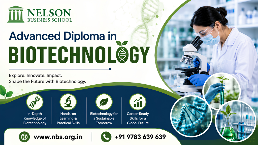 Advanced Diploma in Biotechnology