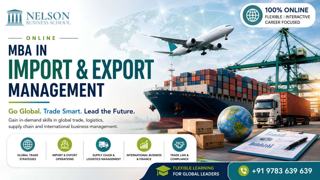Online MBA in Import and Export Management