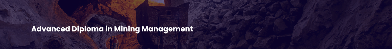 Adv Diploma in Mining Management